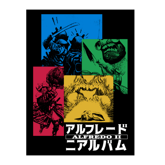 Alfredo Anime Wall Scroll