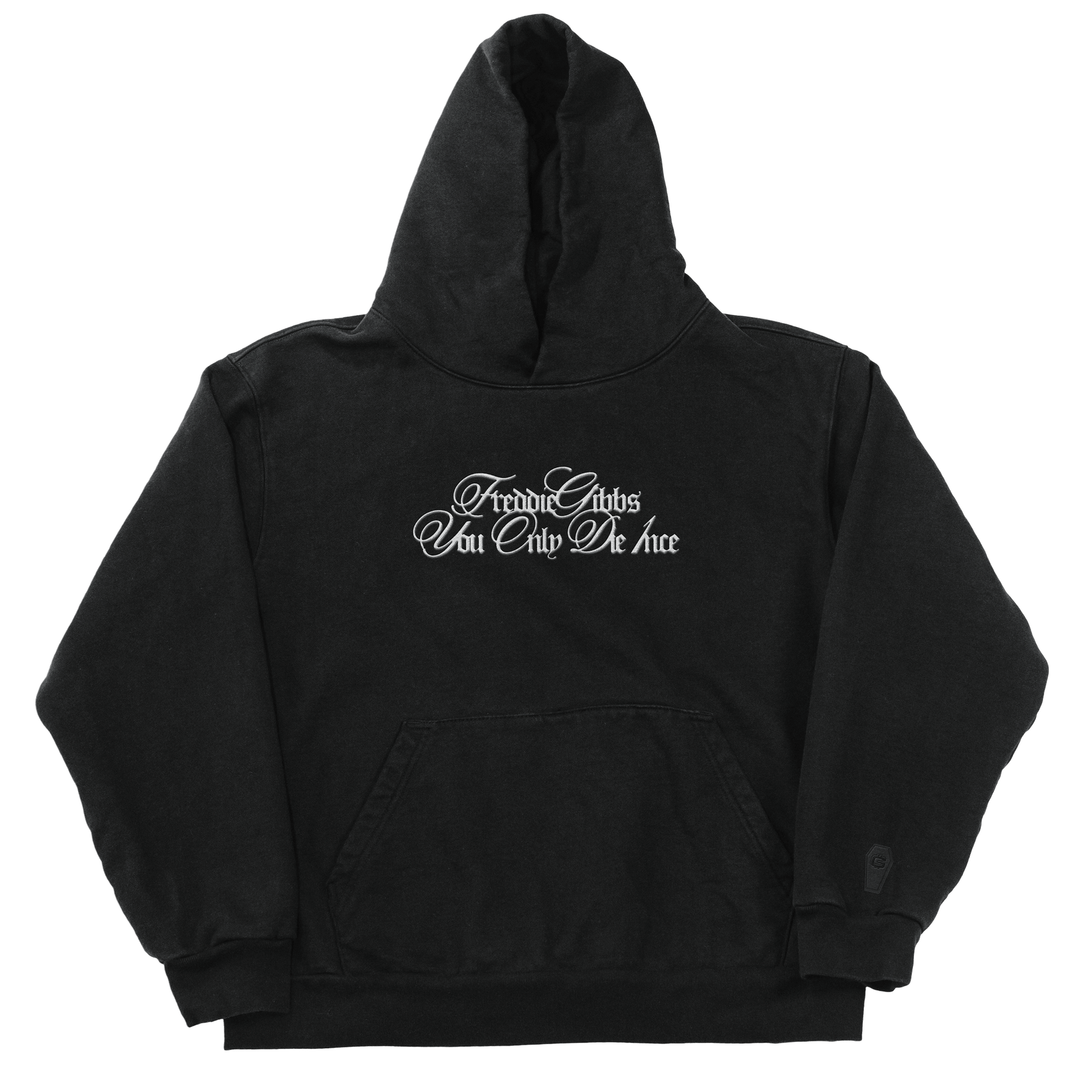 You Only Die 1nce Hoodie – Freddie Gibbs ESGN You Only Die 1nce Hoodie – Freddie Gibbs ESGN