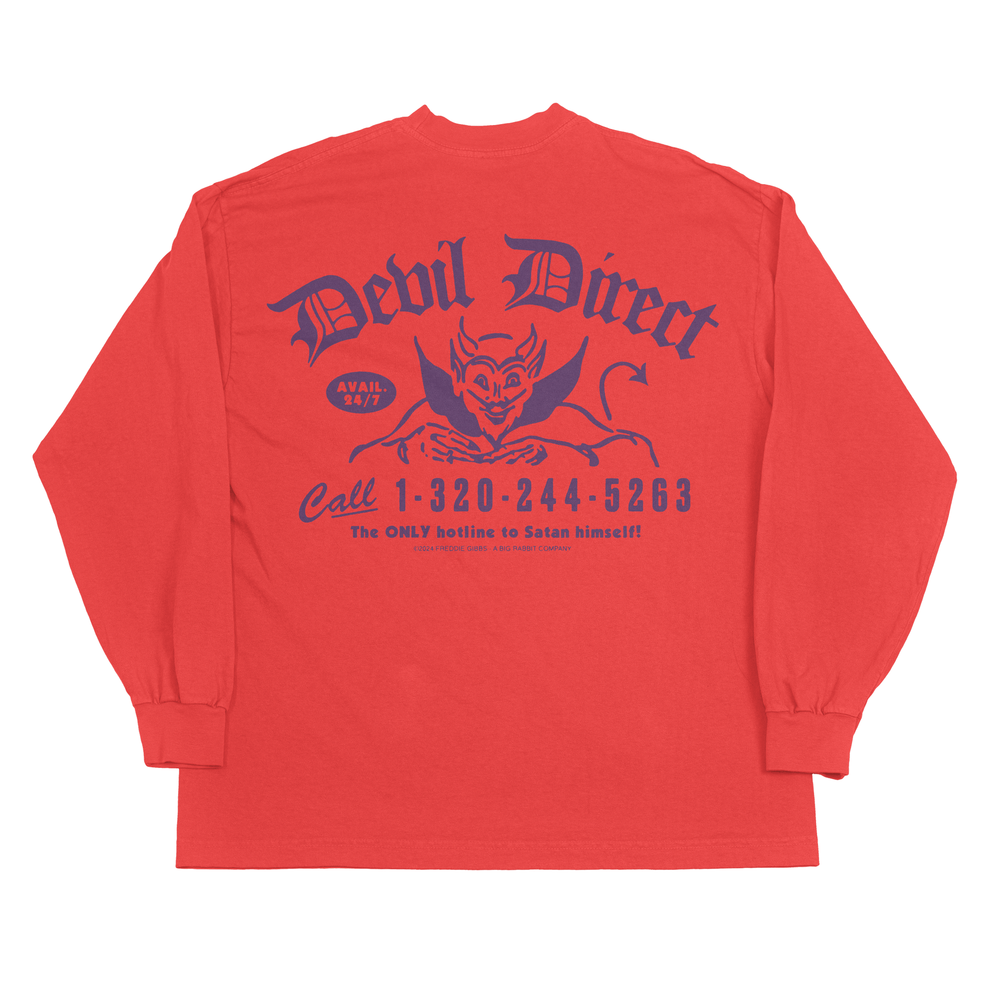 Devil Direct LS Tee – Freddie Gibbs ESGN Devil Direct LS Tee – Freddie Gibbs ESGN