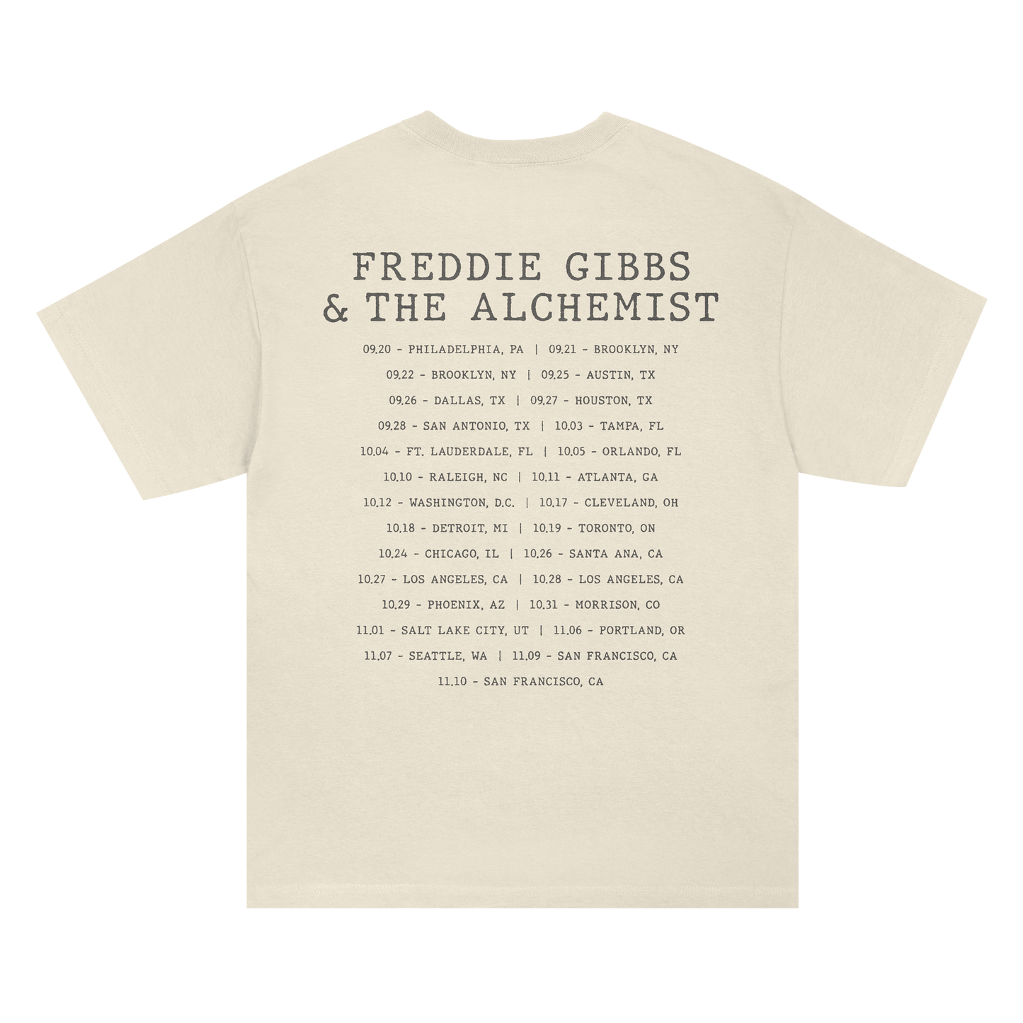 Alfredo World Tour Tee