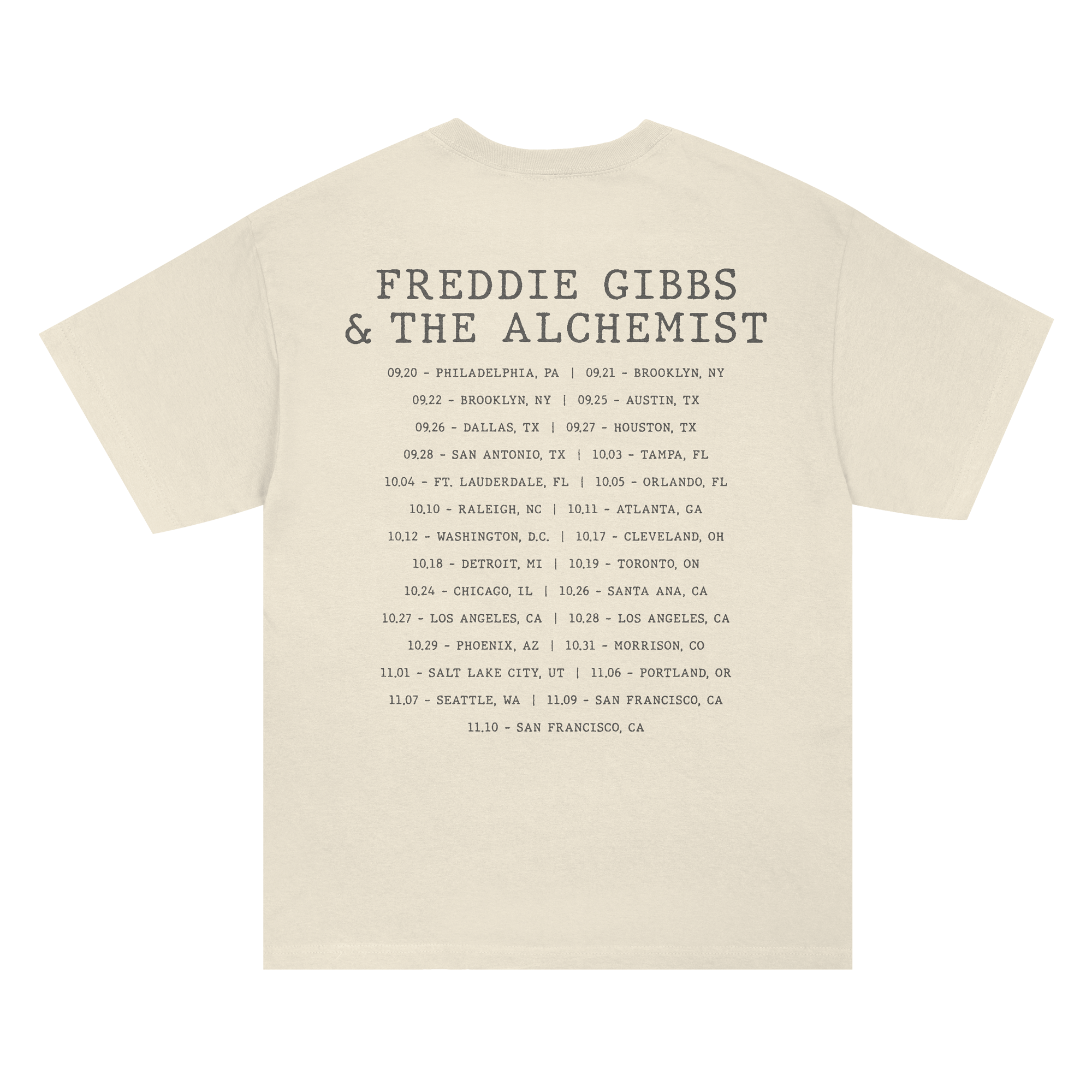 Alfredo World Tour Tee