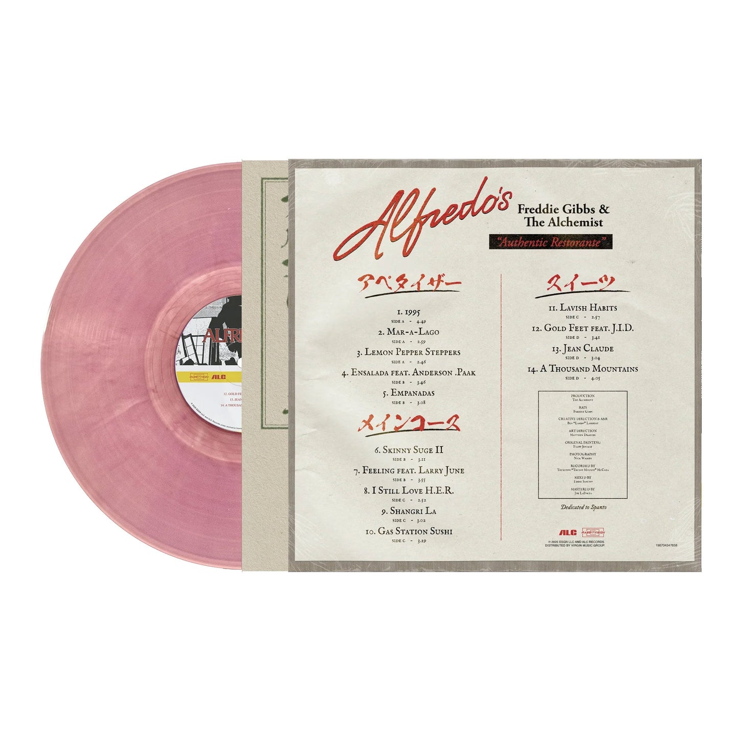 Alfredo II LP (Comic Cover)