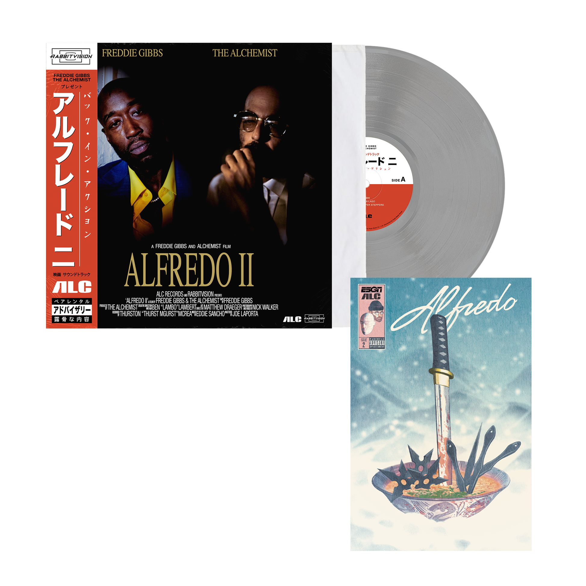 Alfredo II LP /(Laser Disc Cover Vinyl) – Freddie Gibbs ESGN Alfredo II LP /(Laser Disc Cover Vinyl) – Freddie Gibbs ESGN
