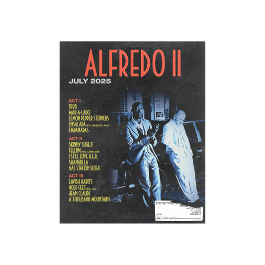 Alfredo II Guide Poster