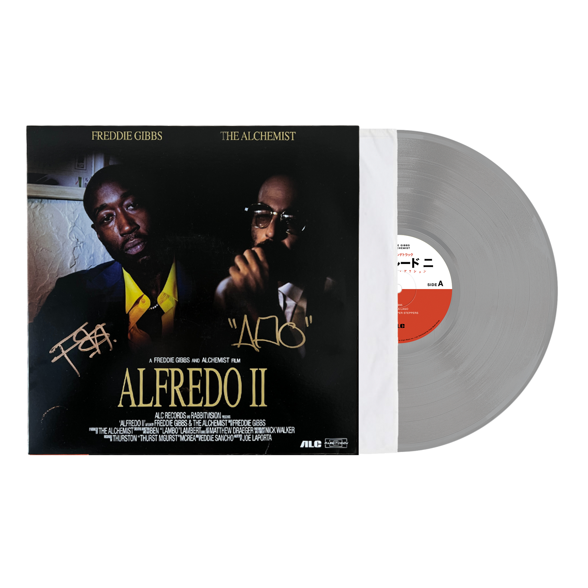Alfredo II LP / (Signed Laser Disc Cover VInyl) – Freddie Gibbs ESGN Alfredo II LP / (Signed Laser Disc Cover VInyl) – Freddie Gibbs ESGN